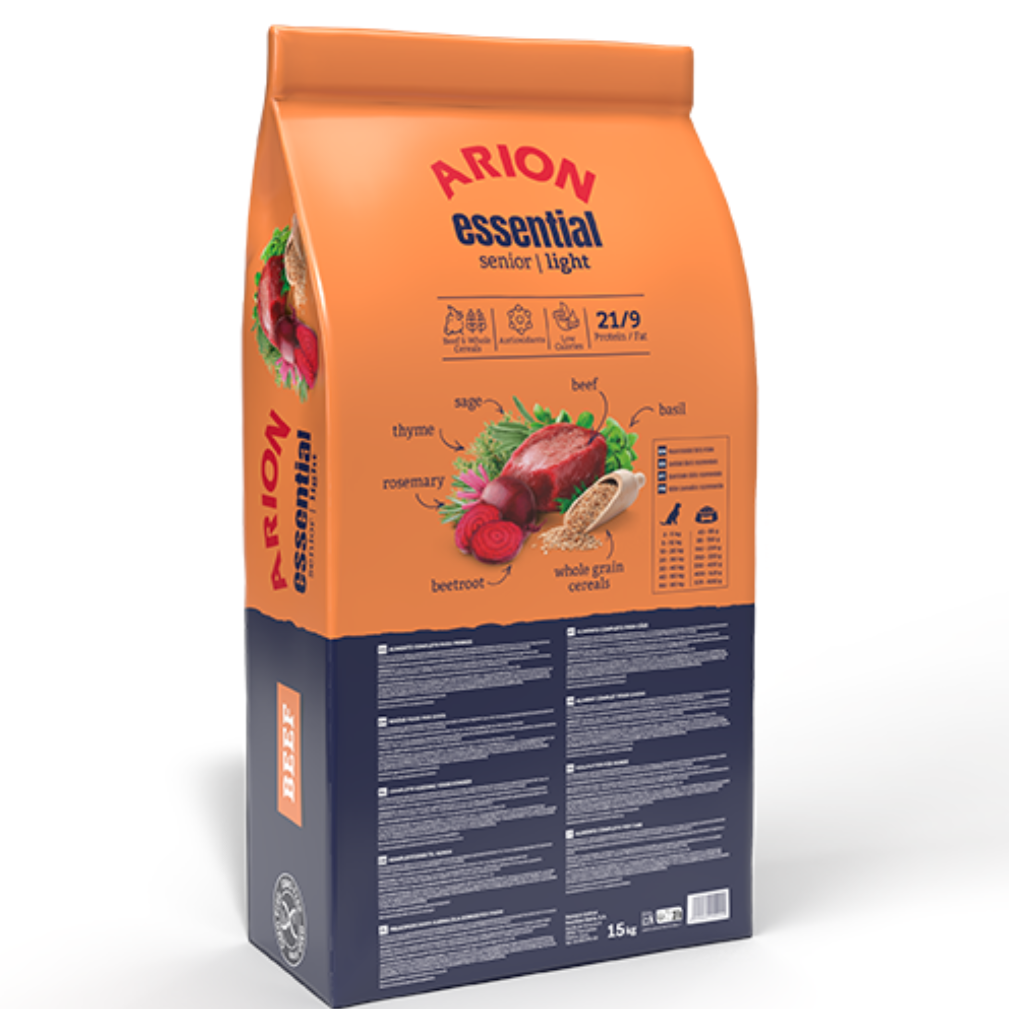 Arion Essential Senior Light - 15 KG