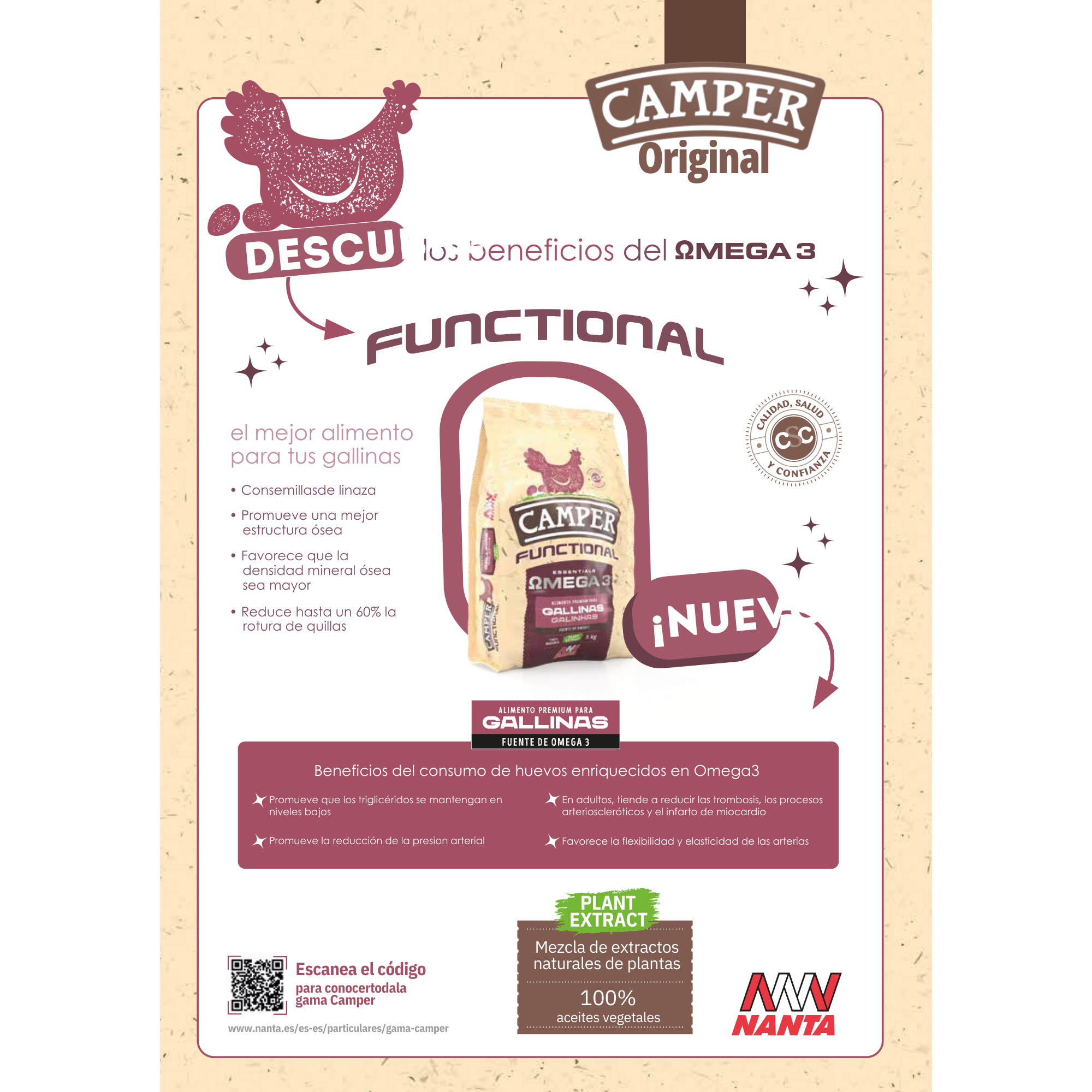 Camper Omega 3 - 5 KG