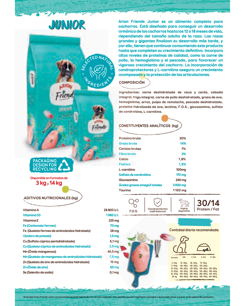 Arion Friends Junior - 14 kg