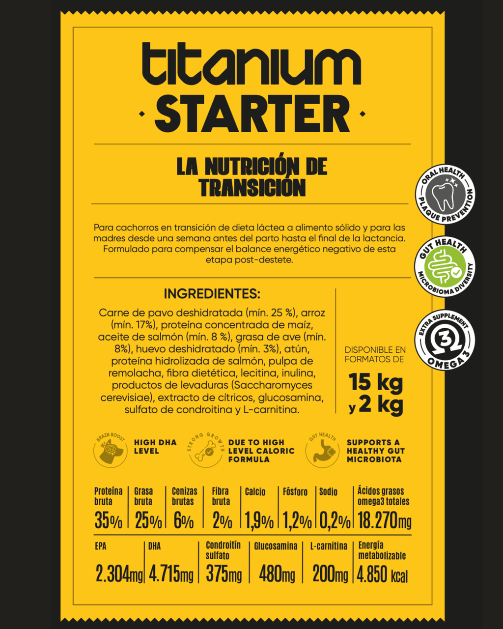 Arion Titanium Starter - 15 kg