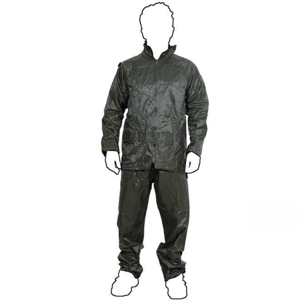 Traje de Agua Profesional Poliéster/PVC - Chaqueta y Pantalón