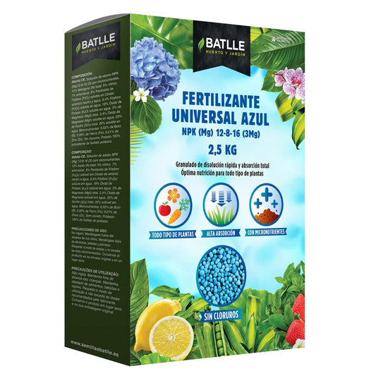Fertilizante Universal Azul Batlle 2,5 kg