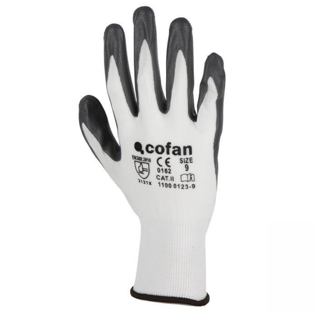 Guantes de Poliéster Impregnados - Flexibles y Sin Costuras