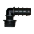 CODO ROSCA MACHO 16MM X 3/4" NEGRO