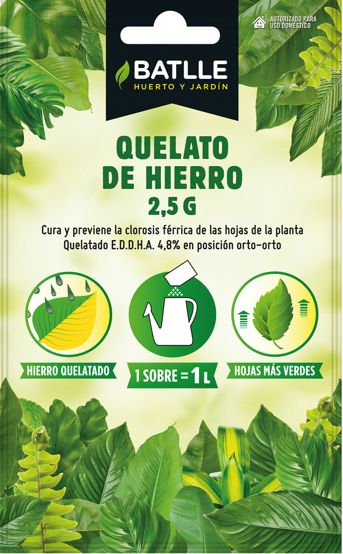 Quelato de Hierro Batlle - 12,5 g.