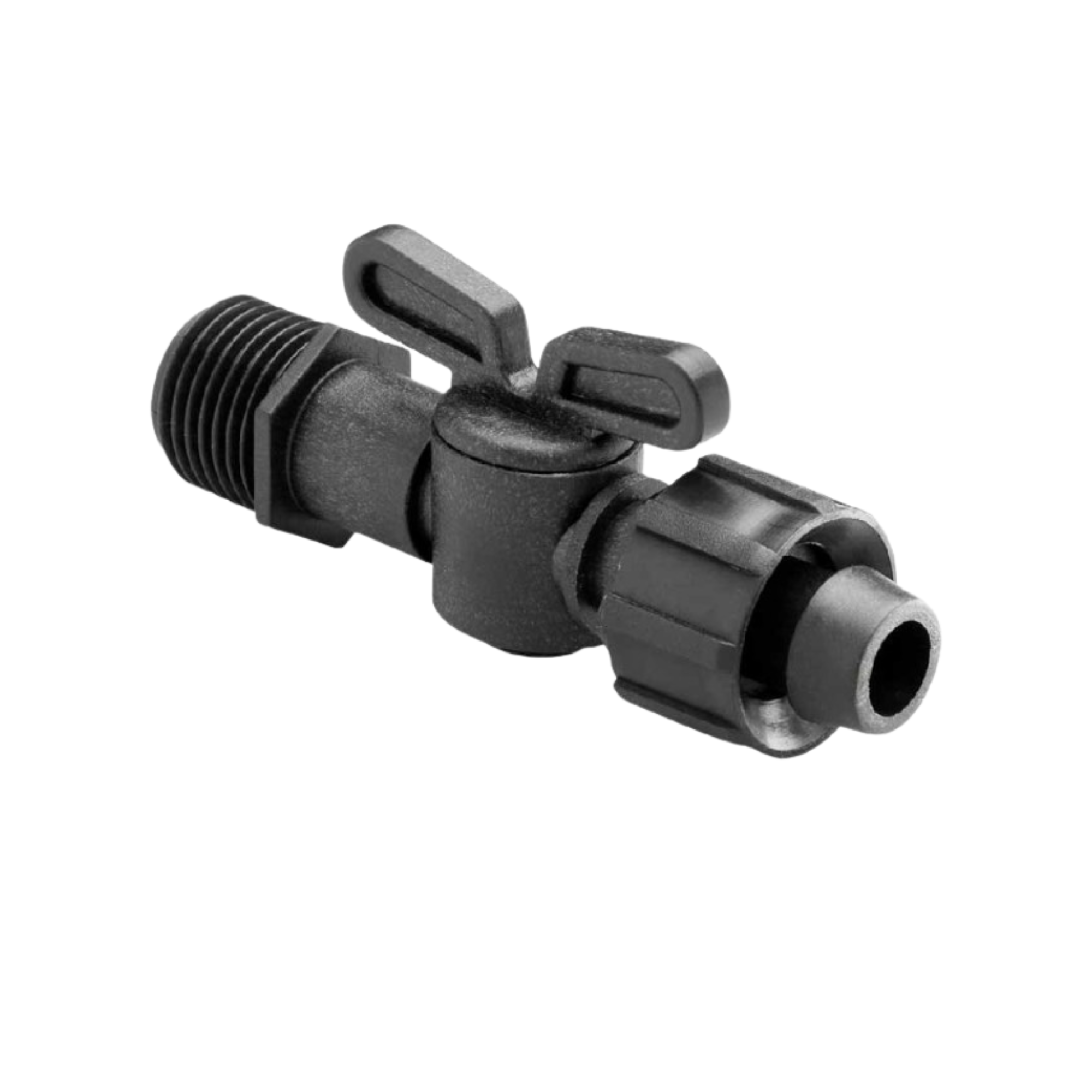 LLAVE DE PASO CINTA DE RIEGO 16MM CON CIERRE ROSCADO