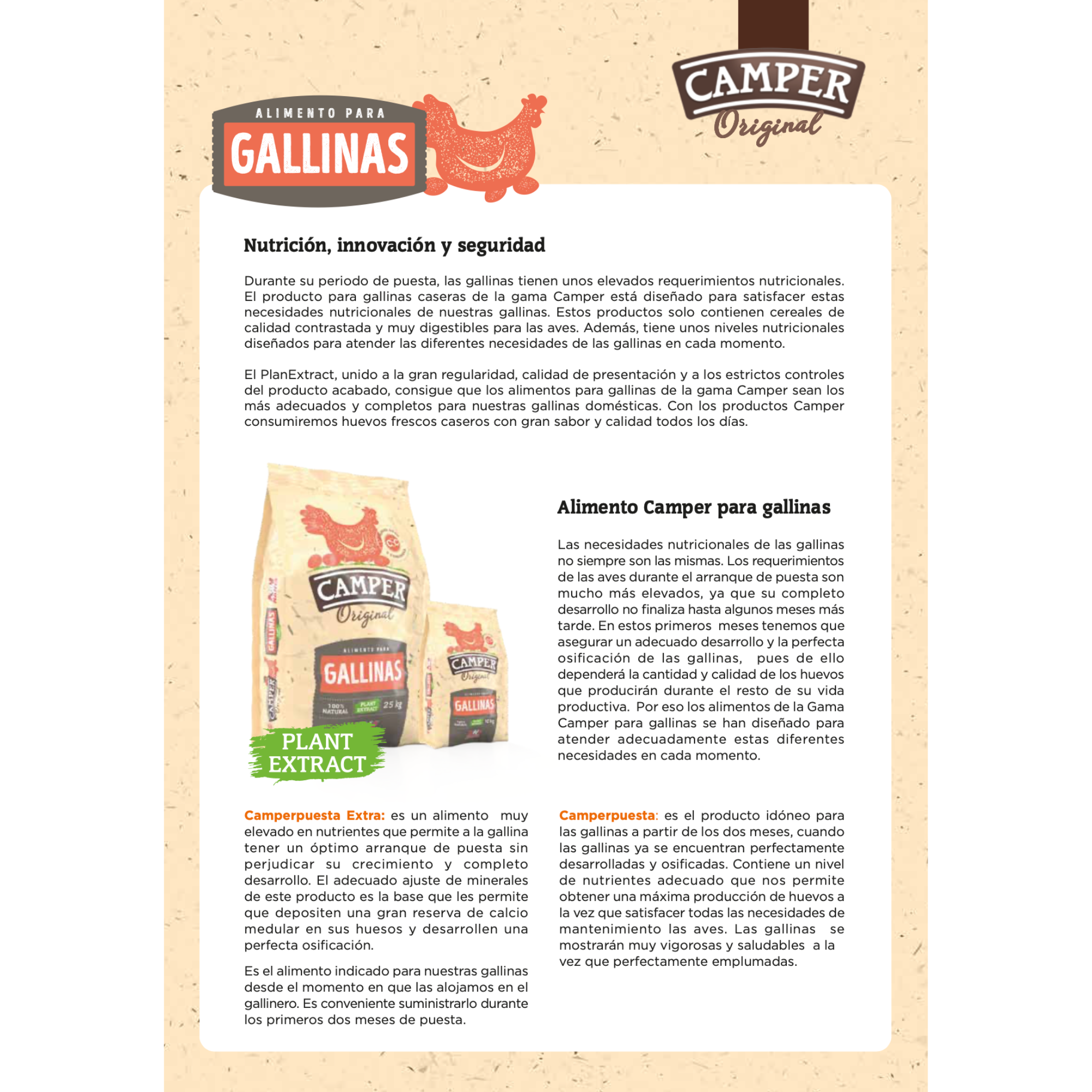 Camperpuesta - 25 KG