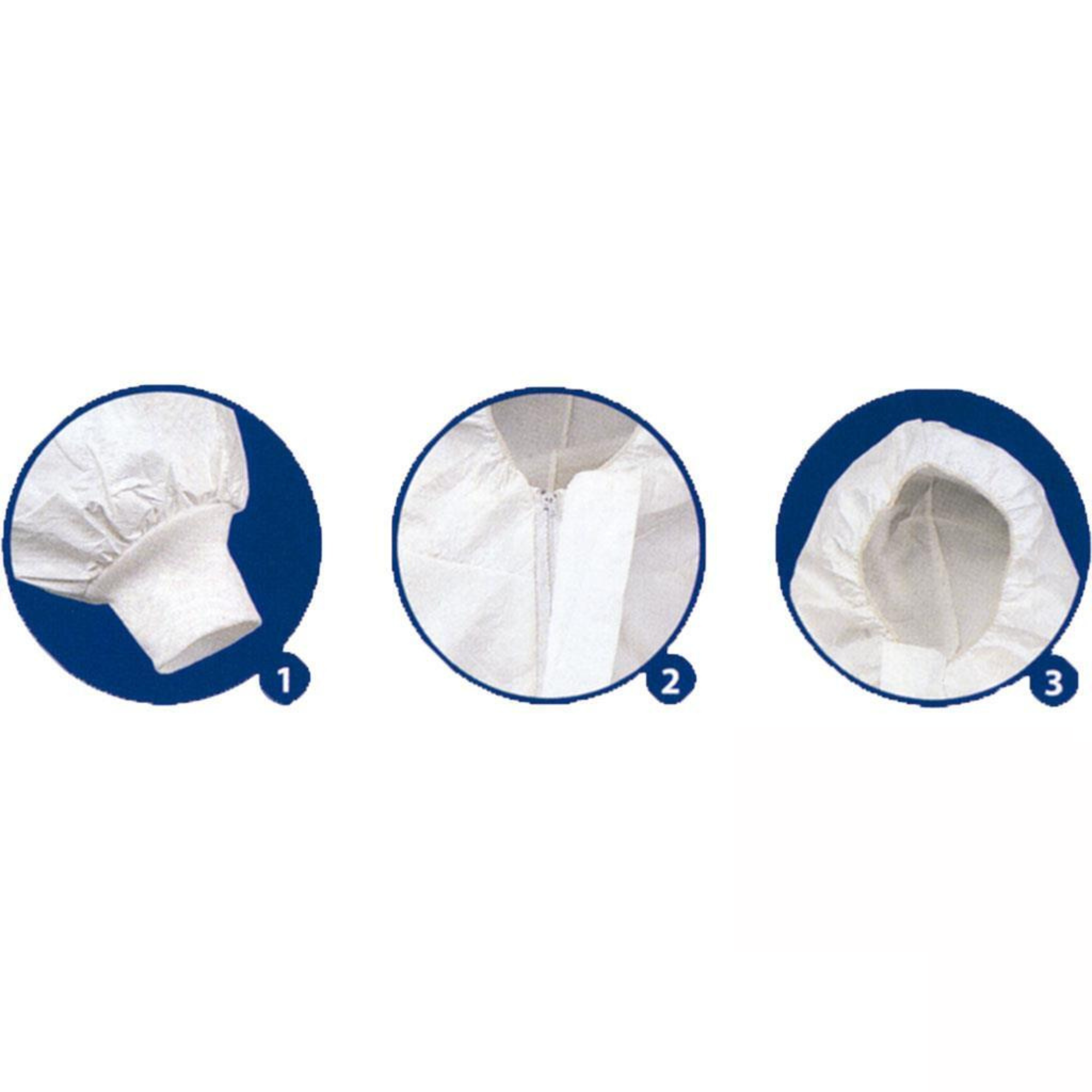 Buzo Desechable Azul - Material No Tejido