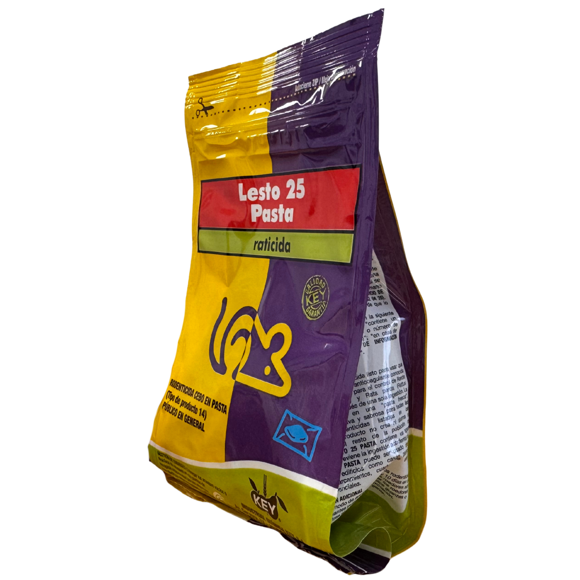 LESTO 25 PASTA - Rodenticida en Pasta Listo para Usar 150g