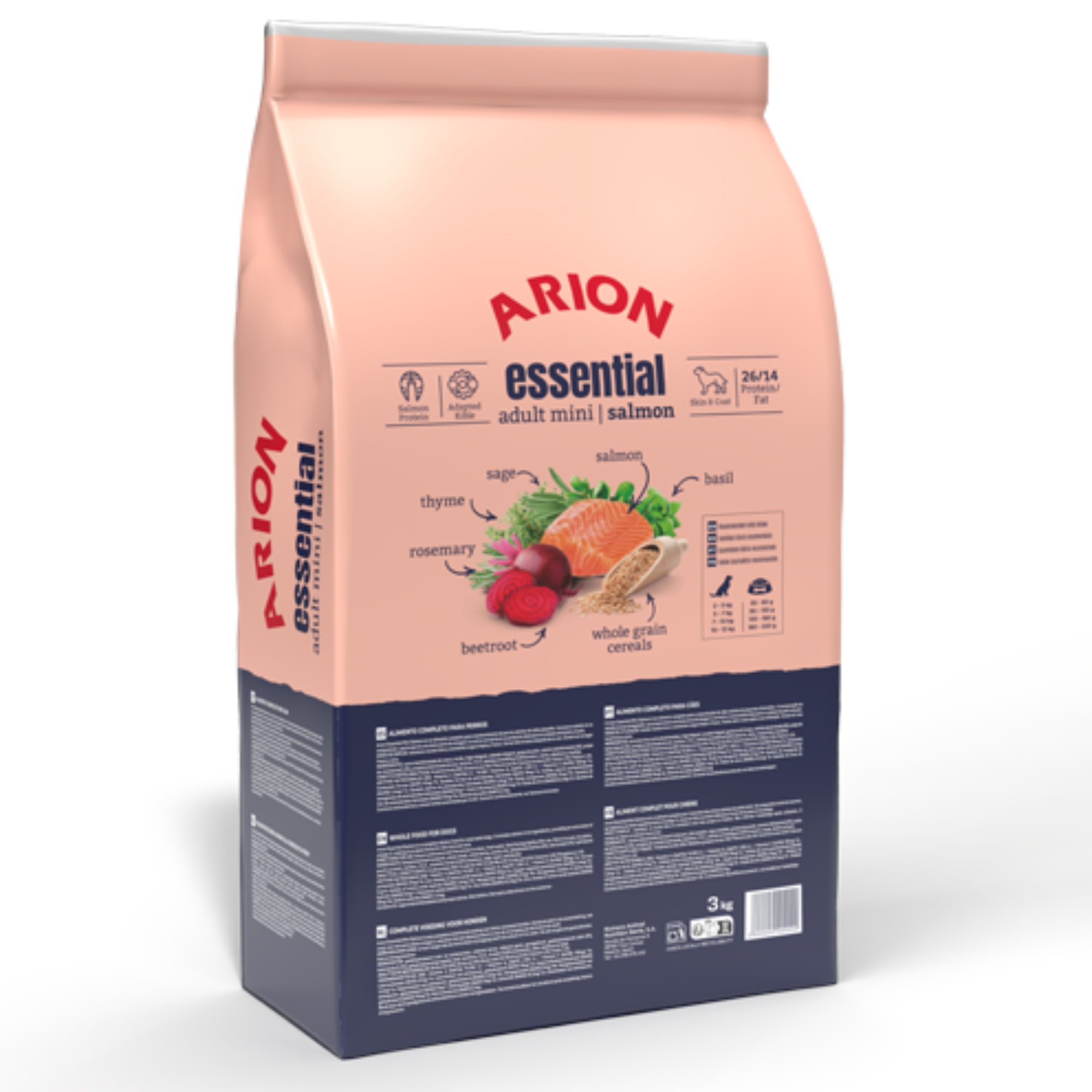 Arion Essential Adult Mini Salmón - 3 KG