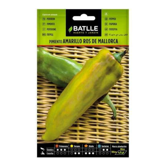 Semillas | Pimiento amarillo Ros de Mallorca - Batlle