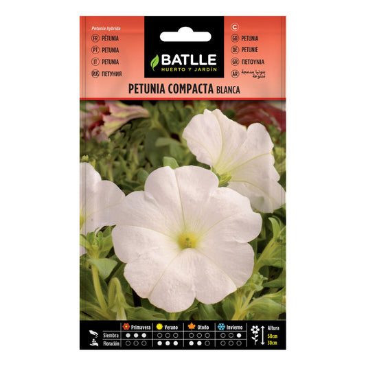 Semillas | Petunia compacta blanca - Batlle