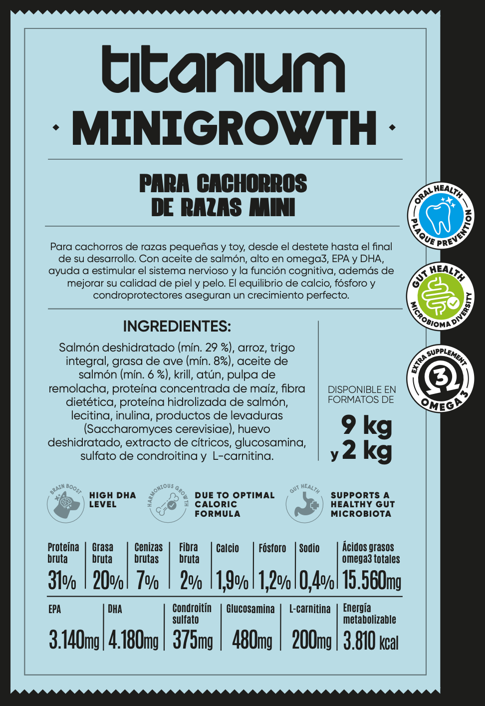 Arion Titanium Minigrowth - 9 kg