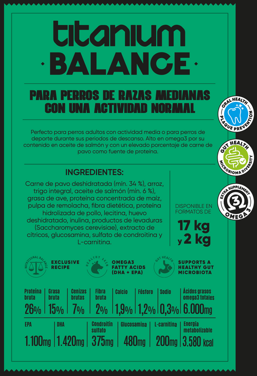Arion Titanium Balance - 2 KG