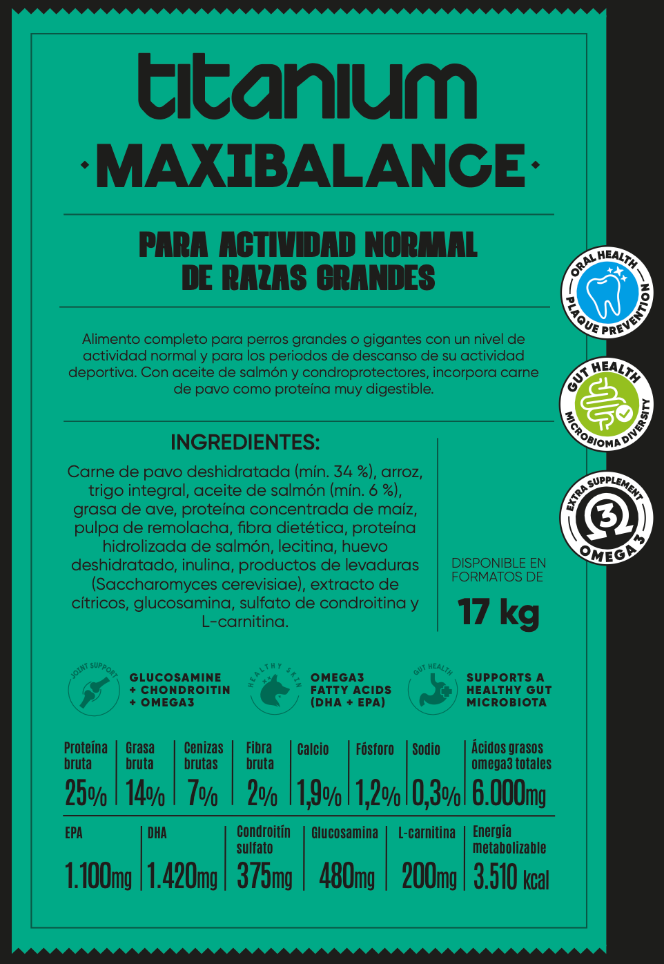 Arion Titanium MaxiBalance - 17 KG