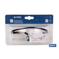 Gafas de Seguridad Estándar con Lente Clara - Protección Certificada
