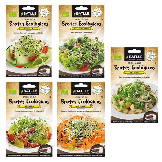 Semillas | Pack de Ecológicas para Germinados - Batlle